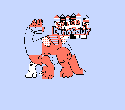 Color a Dinosaur (U) [!]-video